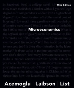Microeconomics, 3rd Edition eBook