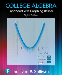 College Algebra: Enhanced with Graphing Utilities, 8th Edition eBook