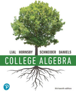 College Algebra, 13th Edition eBook