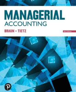 Managerial Accounting, 6th Edition eBook