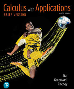 Calculus with Applications, Brief Version, 12th Edition eBook