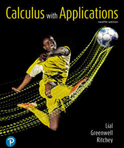 Calculus with Applications, 12th Edition eBook