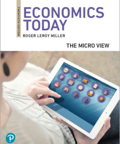 Economics Today: The Micro View, 20th Edition eBook