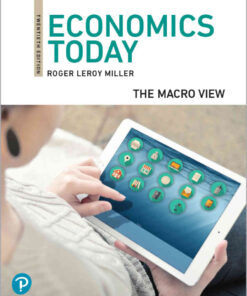 Economics Today: The Macro View, 20th Edition eBook