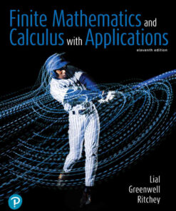Finite Mathematics and Calculus with Applications, 11th Edition eBook