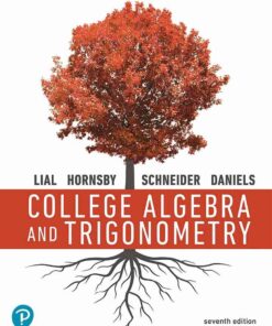 College Algebra and Trigonometry, 7th Edition eBook