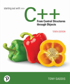 Starting Out with C++ from Control Structures Through Objects, 10th Edition eBook