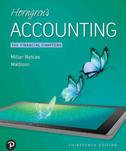Horngren's Accounting: The Financial Chapters, 13th Edition eBook