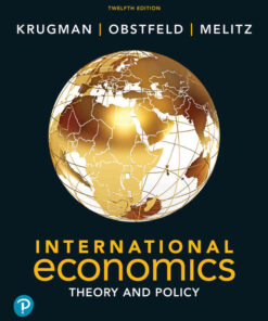 International Economics: Theory and Policy, 12th Edition eBook