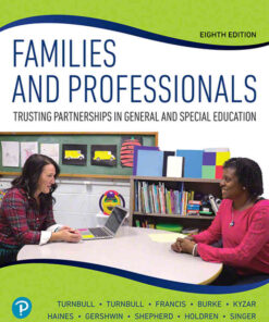 Families and Professionals: Trusting Partnerships in General and Special Education, 8th Edition eBook