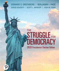 The Struggle for Democracy, 2020 Presidential Election 13th Edition eBook