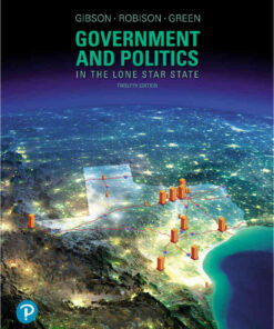 Government and Politics in the Lone Star State, 12th Edition eBook