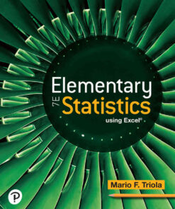 Elementary Statistics Using Excel, 7th Edition eBook