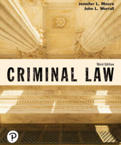 Criminal Law (Justice Series), 3rd Edition eBook