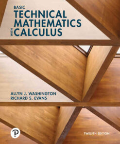 Basic Technical Mathematics with Calculus, 12th Edition eBook