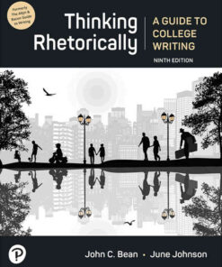 Thinking Rhetorically: A Guide to College Writing, 9th Edition eBook
