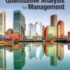 Quantitative Analysis for Management, 14th Edition eBook