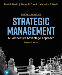 Strategic Management: A Competitive Advantage Approach, Concepts and Cases, 18th Edition eBook
