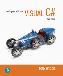 Starting out with Visual C#, 6th Edition eBook