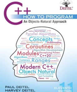 C++ How to Program: An Objects-Natural Approach, 11th Edition eBook