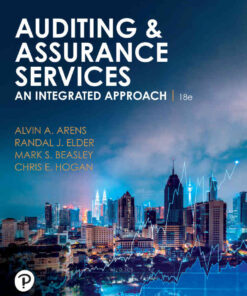 Auditing and Assurance Services: An Integrated Approach, 18th Edition eBook