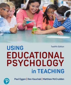 Using Educational Psychology in Teaching, 12th Edition eBook