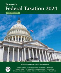 Pearson's Federal Taxation 2024 Comprehensive eBook