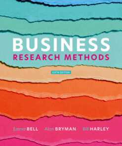Business Research Methods, 6th Edition eBook