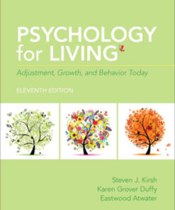Psychology for Living: Adjustment, Growth, and Behavior Today, 11th Edition eBook