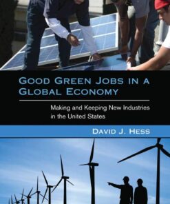 Good Green Jobs in a Global Economy: Making and Keeping New Industries in the United States eBook