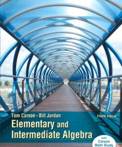 Elementary and Intermediate Algebra, 4th Edition eBook