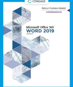Shelly Cashman Series Microsoft Office 365 & Word 2019 Comprehensive, 1st Edition eBook