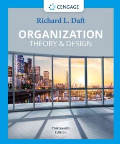 Organization Theory & Design, 13th Edition eBook