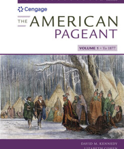 The American Pageant, Volume I, 17th Edition eBook