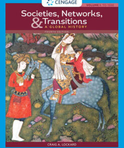 Societies, Networks, and Transitions, Volume I: To 1500: A Global History, 4th Edition eBook