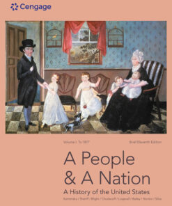A People and a Nation: A History of the United States, Brief Edition, Volume I: to 1877, 11th Edition eBook