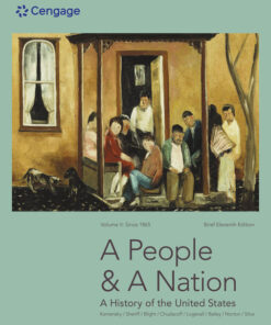 A People and a Nation: A History of the United States, Brief Edition, Volume II: to 1865, 11th Edition eBook