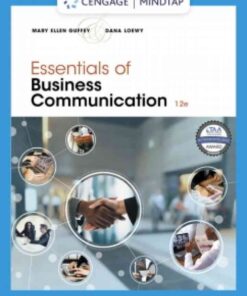 MindTap for Guffey/Loewy's Essentials of Business Communication, 1 term Instant Access, 12th Edition (Access Code)