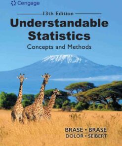Understandable Statistics: Concepts and Methods, 13th Edition eBook