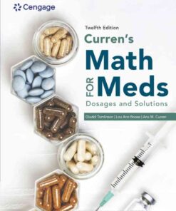 Curren's Math for Meds: Dosages and Solutions, 12th Edition eBook