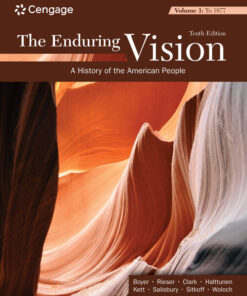 The Enduring Vision, Volume I: To 1877, 10th Edition eBook
