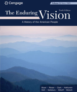 The Enduring Vision, Volume II: Since 1865, 10th Edition eBook