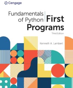 Fundamentals Of Python: First Programs, 3rd Edition eBook