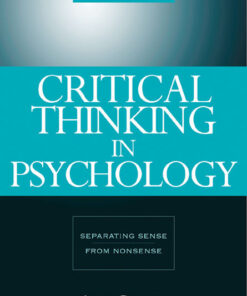 Critical Thinking in Psychology: Separating Sense from Nonsense, 2nd Edition eBook