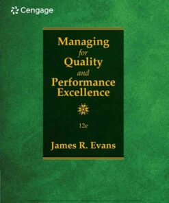 Managing for Quality and Performance Excellence, 12th Edition eBook