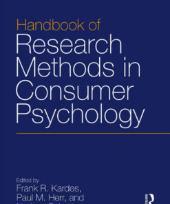 Handbook of Research Methods in Consumer Psychology eBook