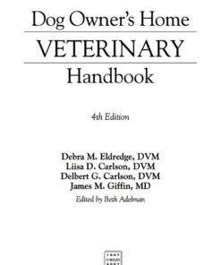 Dog Owner's Home Veterinary Handbook eBook
