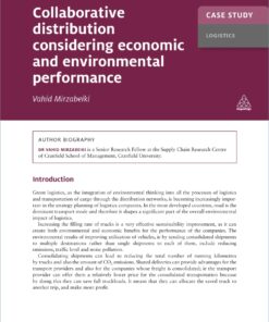 Case Study: Collaborative Distribution Considering Economic and Environmental Performance eBook