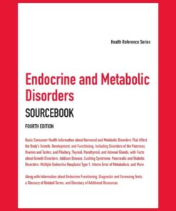 Endocrine and Metabolic Disorders Sourcebook, 4th. Ed. eBook