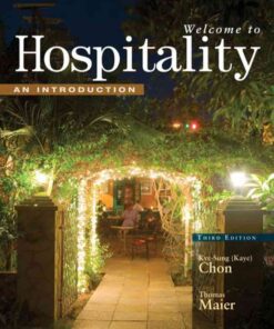 Welcome to Hospitality: An Introduction, 3rd Edition eBook